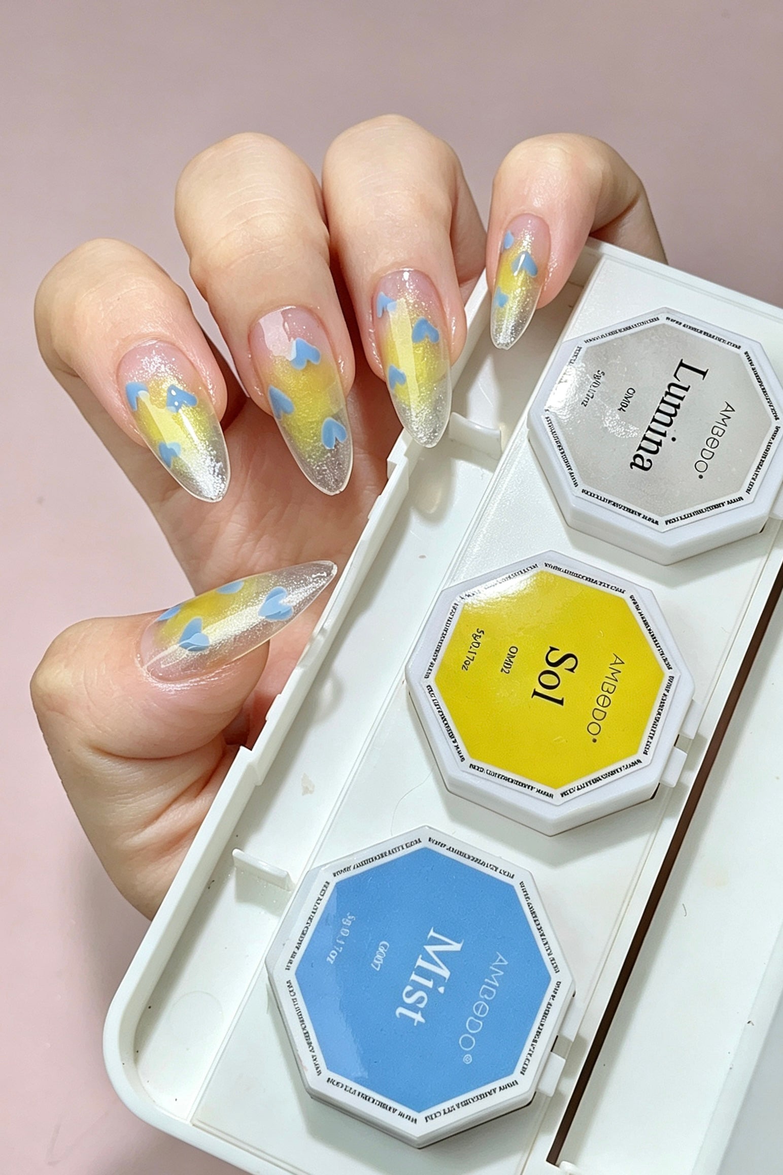 DIY Ombre Gel Polish Capsule Refills