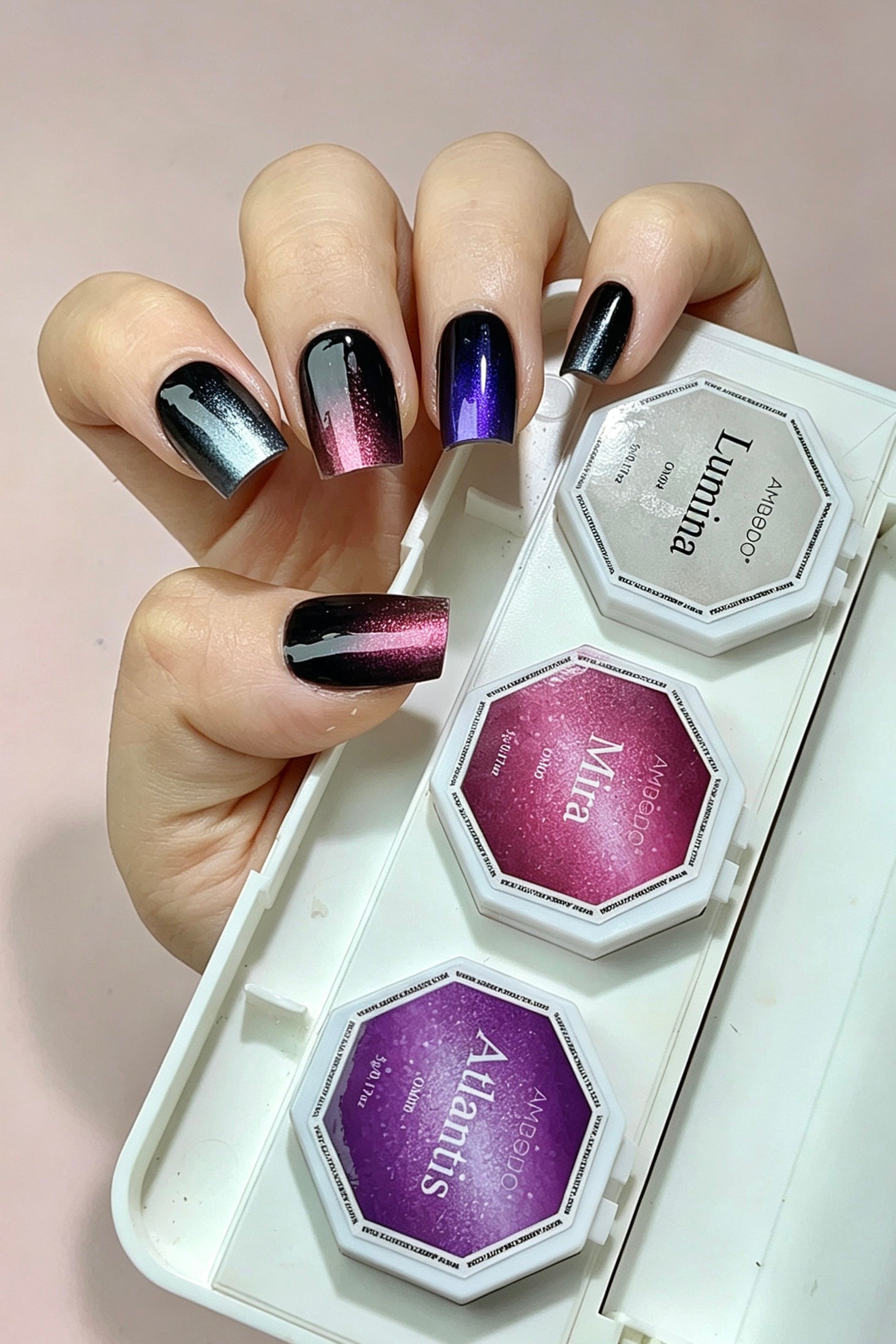 DIY Ombre Gel Polish Capsule Refills