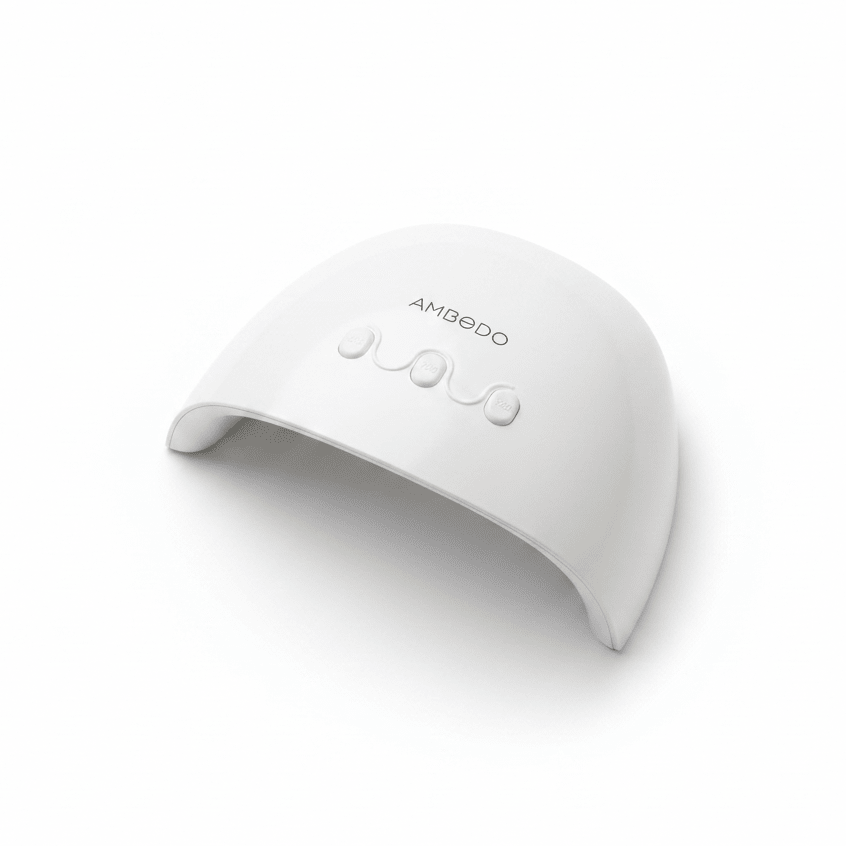 48W UV/LED Nail Lamp | Gel Curing with Smart Motion Sensor - Ambedo BeautyNail Tools