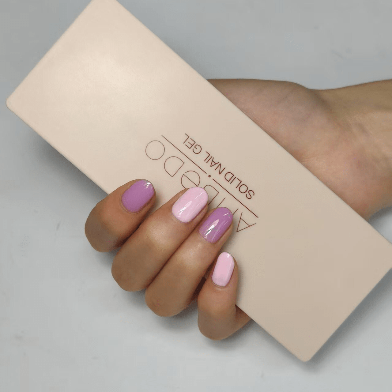 Ambedobeauty Nail Polishes 6-Pan Solid Gel Nail Polish Palette | Day Dream