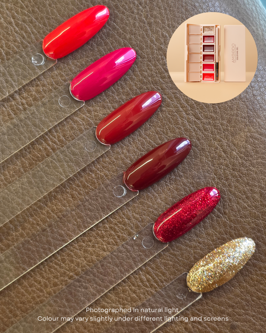 6-Pan Solid Gel Nail Polish Lovers' Kit |For Lamp Owners