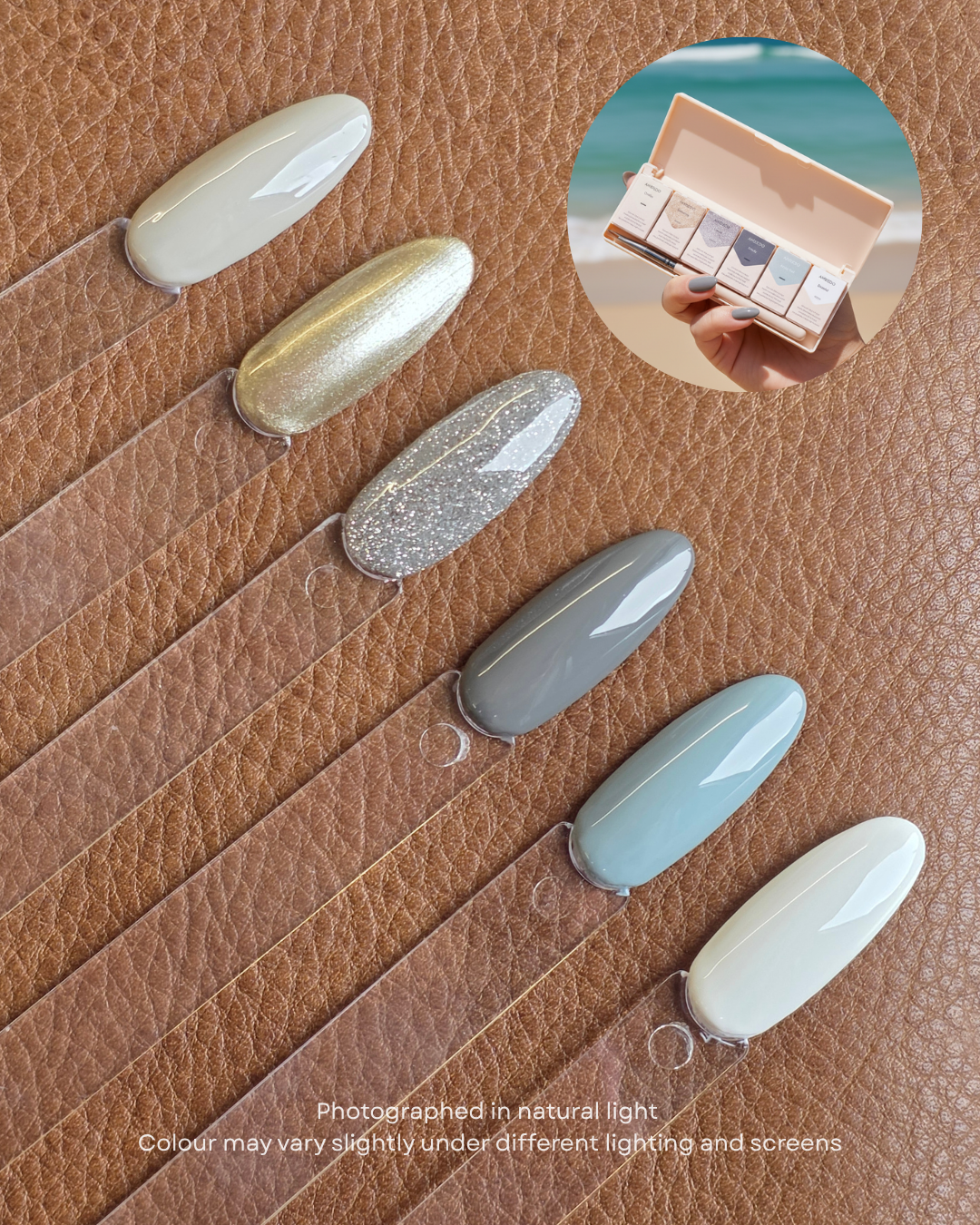 6-Pan Solid Gel Nail Polish Lovers' Kit |For Lamp Owners