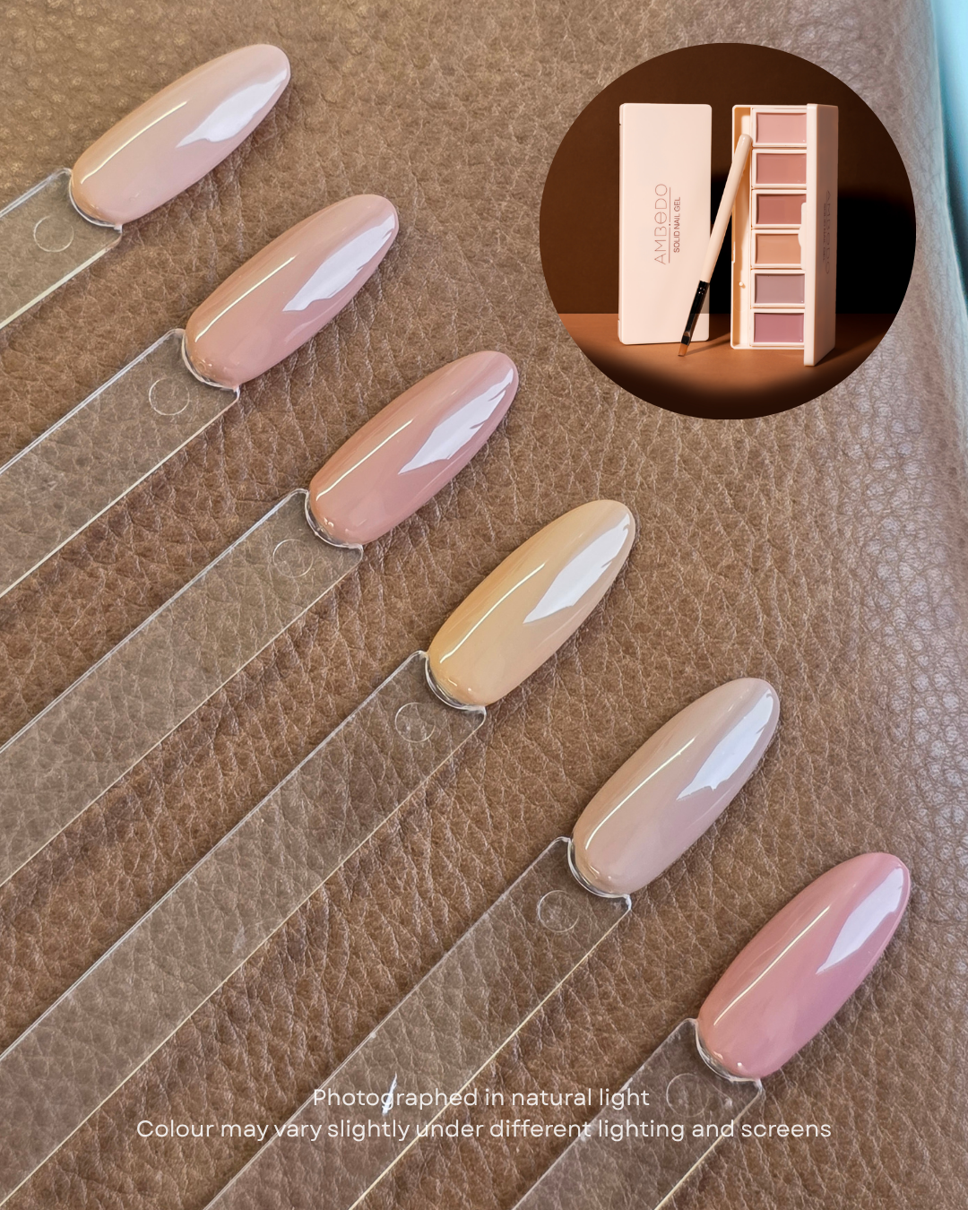 6-Pan Solid Gel Nail Polish Lovers' Kit |For Lamp Owners