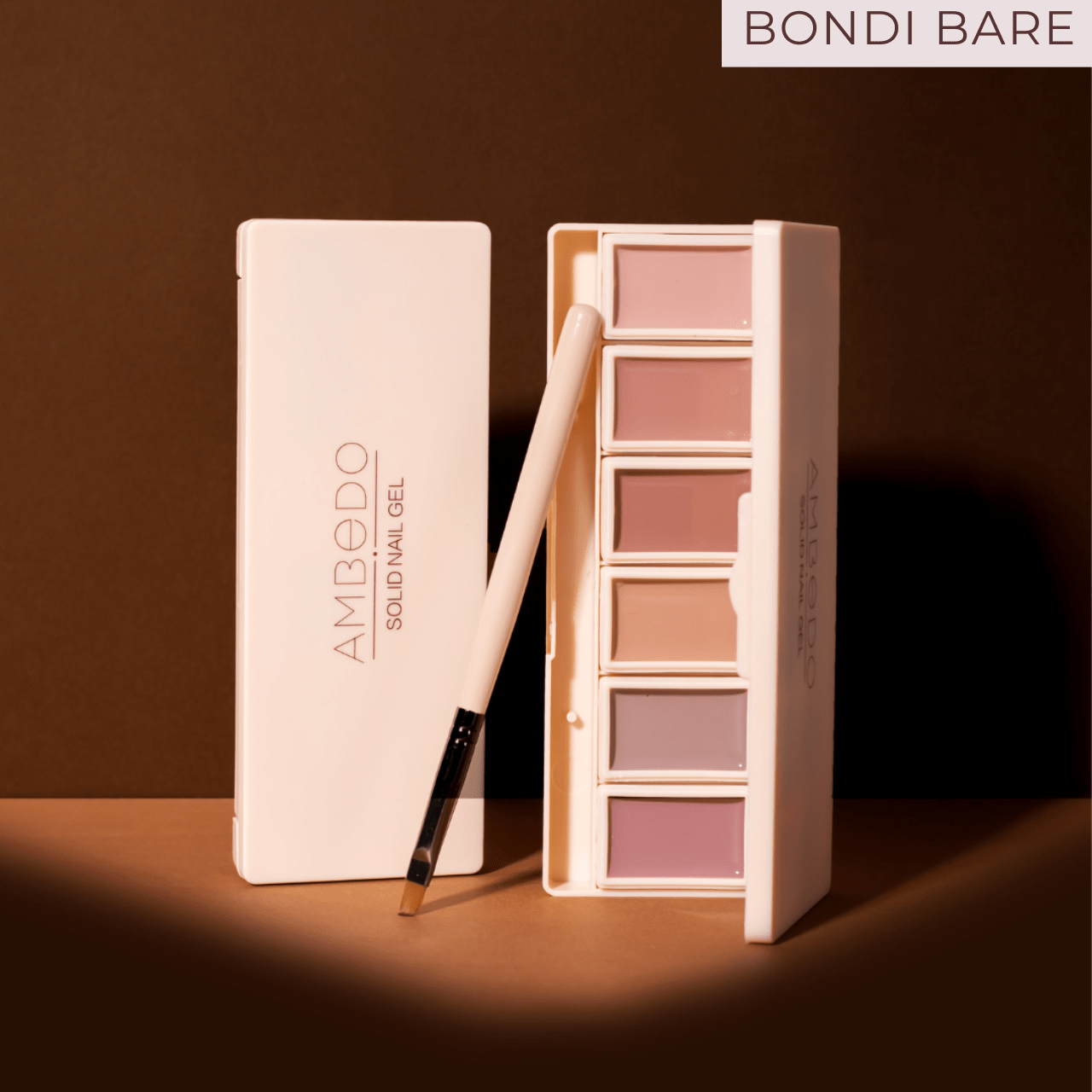 Award Winning Complete Gel Nail Starter Kit with LED Lamp | 6 - Pan Palette - Ambedo BeautyNail Polishes