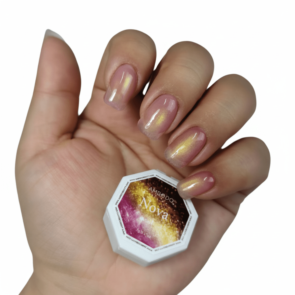 DIY Gel Capsule Refills| Cat - eye - Ambedo BeautyNail Polishes