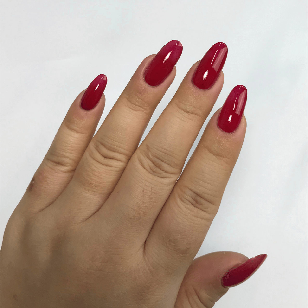 Ambedobeauty Nail Polishes DIY Gel Capsule Refills| Red Reign-Red/Orange