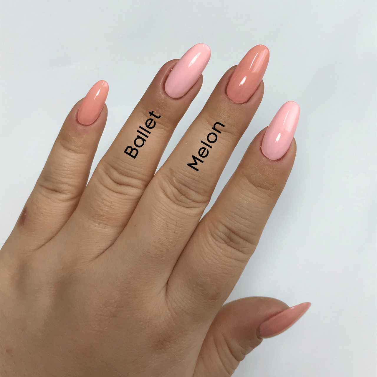 Ambedobeauty Nail Polishes DIY Gel Capsule Refills| Sugar Blossom-Pink/Purple