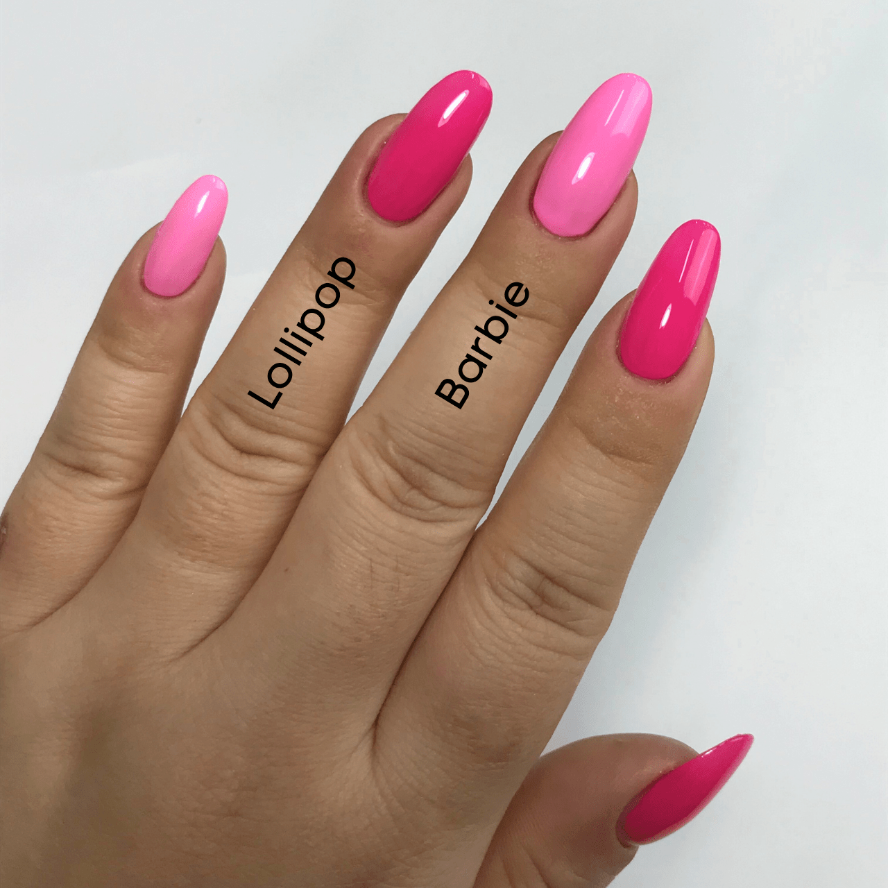 Ambedobeauty Nail Polishes DIY Gel Capsule Refills| Sugar Blossom-Pink/Purple