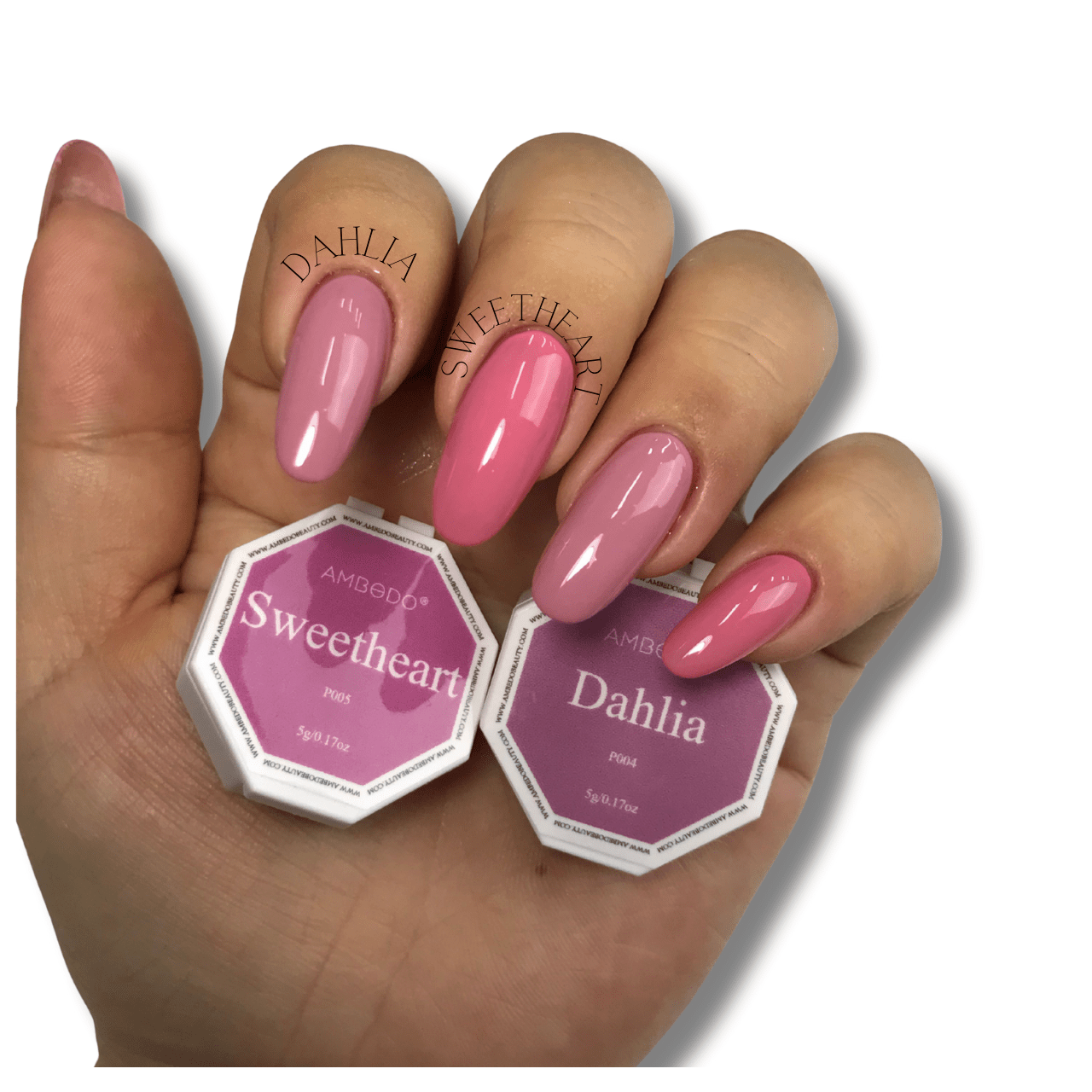 DIY Gel Capsule Refills| Sugar Blossom - Pink/Purple - Ambedo BeautyNail Polishes