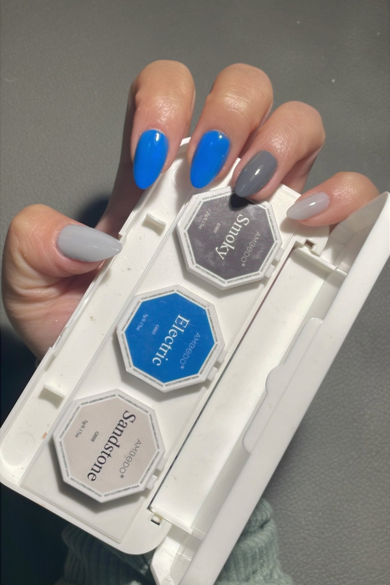 DIY Gel Refill Capsules| Misty Coast - Blue/Green/Grey - Ambedo BeautyNail Polishes