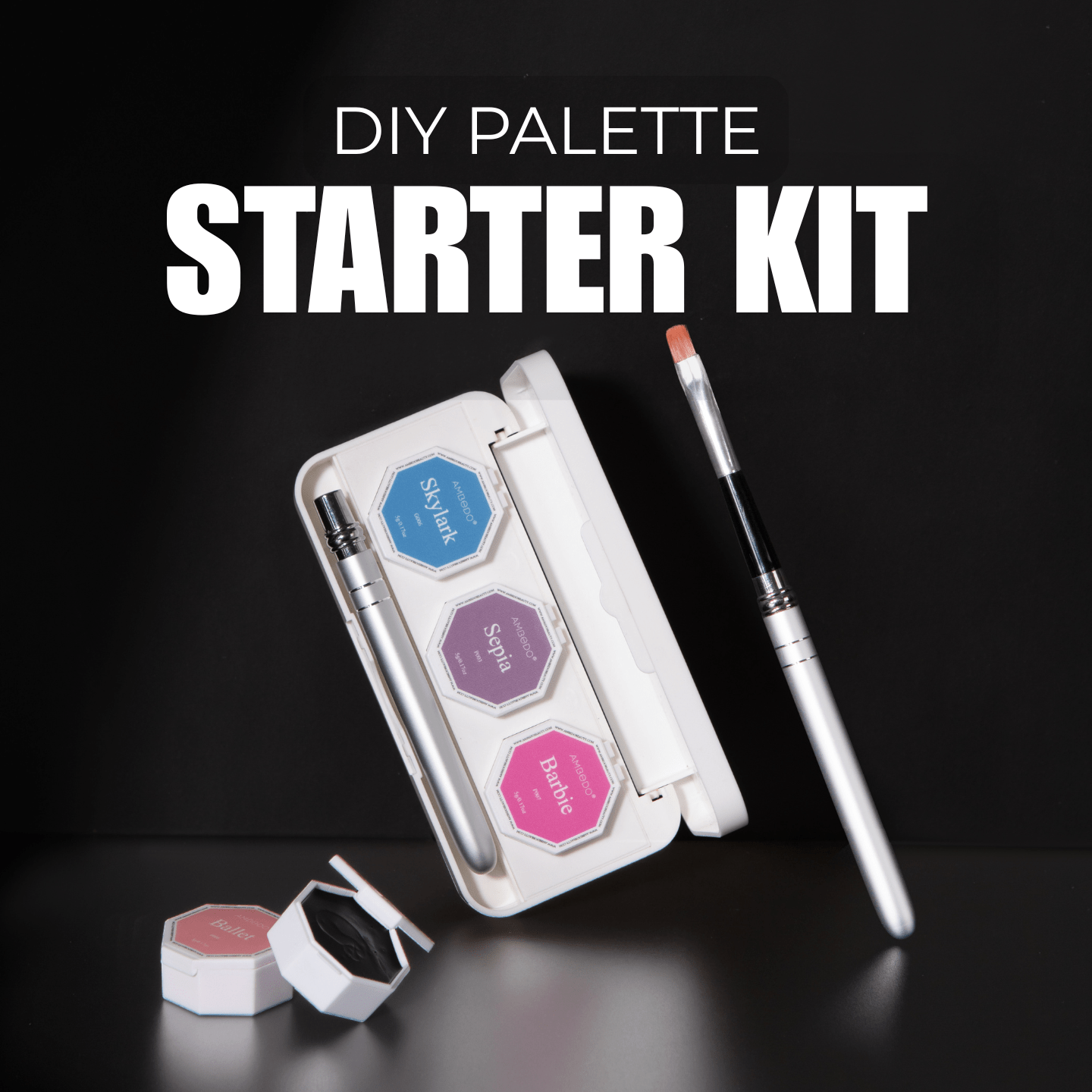 Ambedobeauty Nail Polishes DIY Palette Starter Kit | Home Use