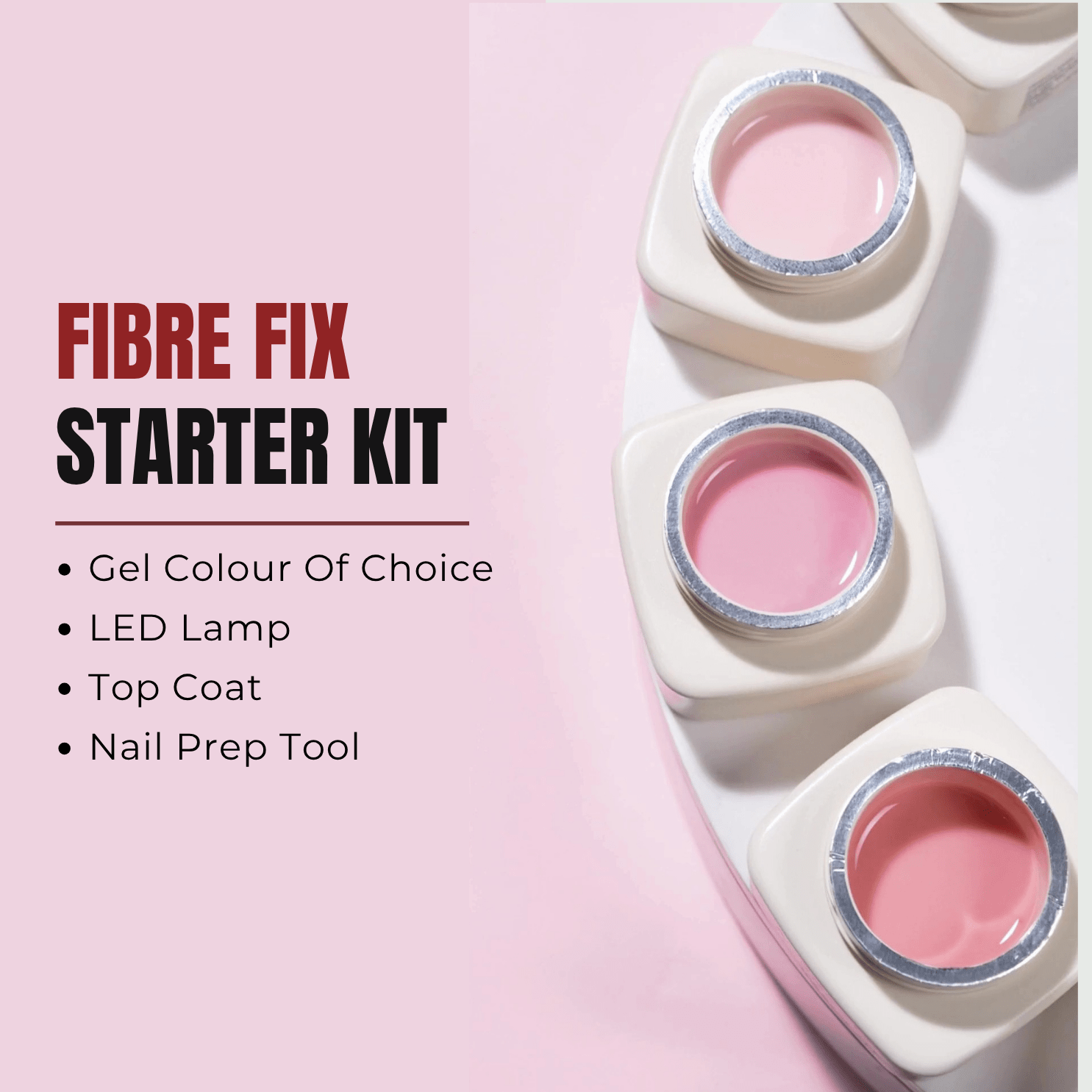 Fibre Fix 5 - In - 1 Builder Base | Starter Kit - Ambedo Beauty