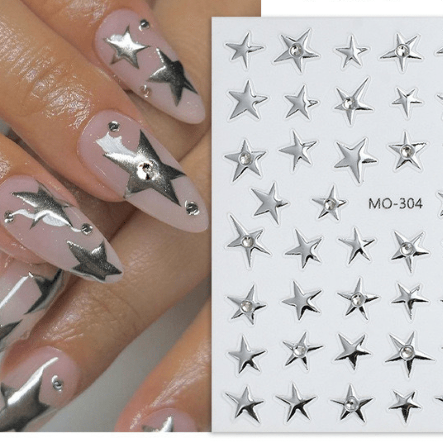 Nail Art Stickers - Beginner Friendly - Ambedo Beauty