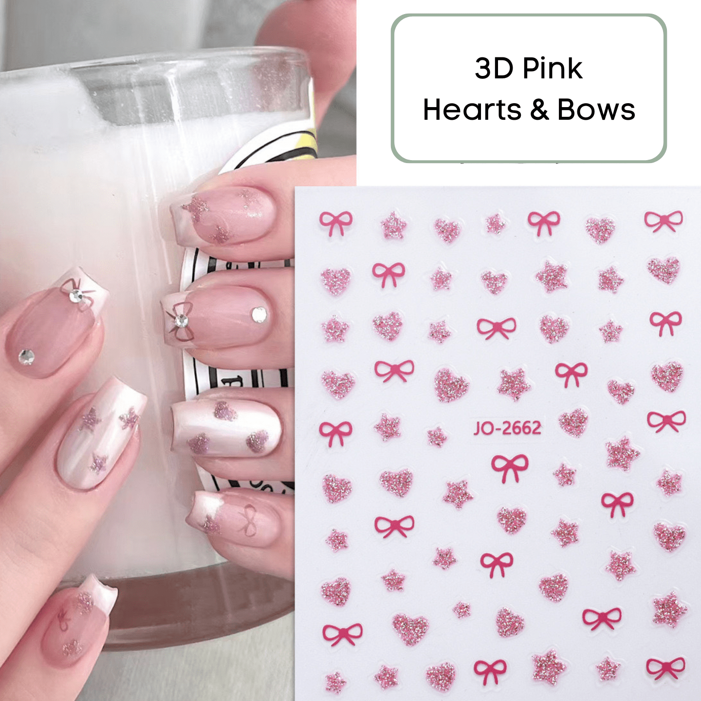 Nail Art Stickers - Beginner Friendly - Ambedo Beauty