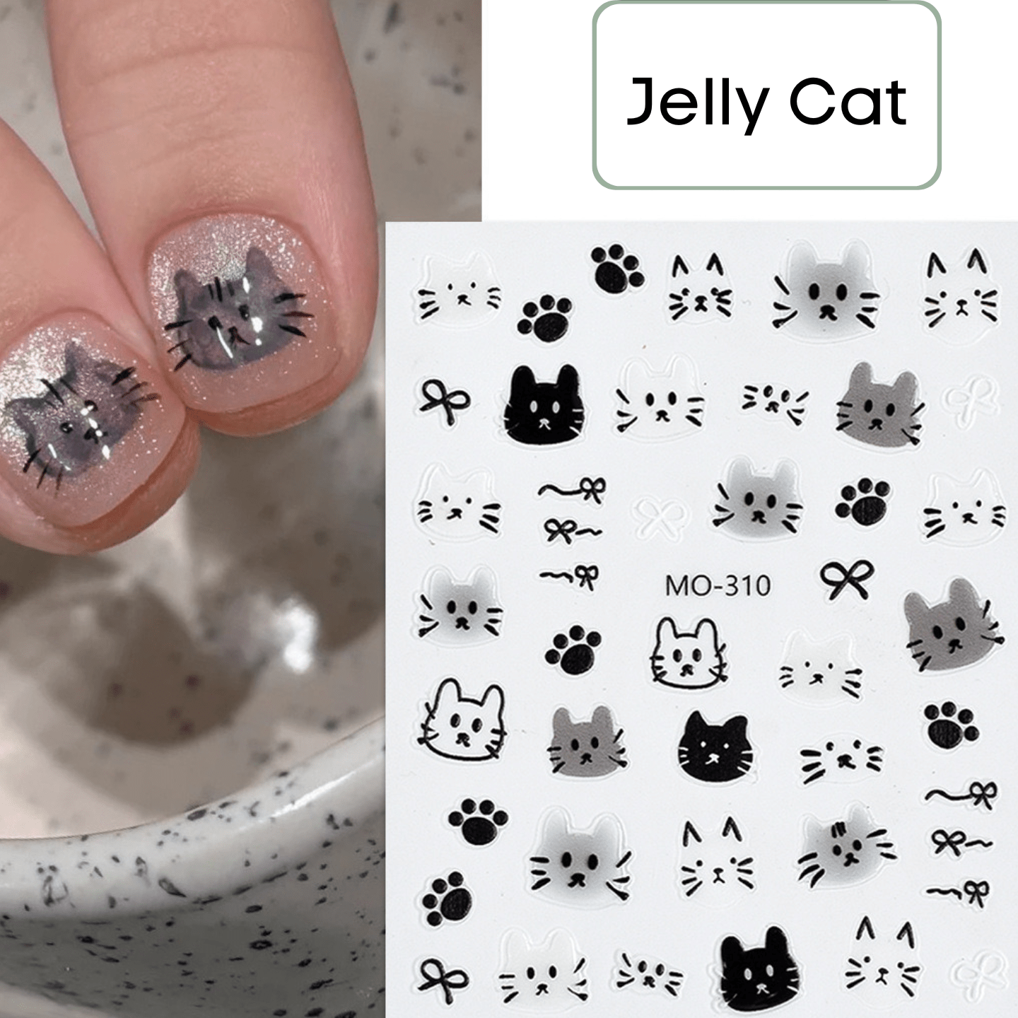 Nail Art Stickers - Beginner Friendly - Ambedo Beauty