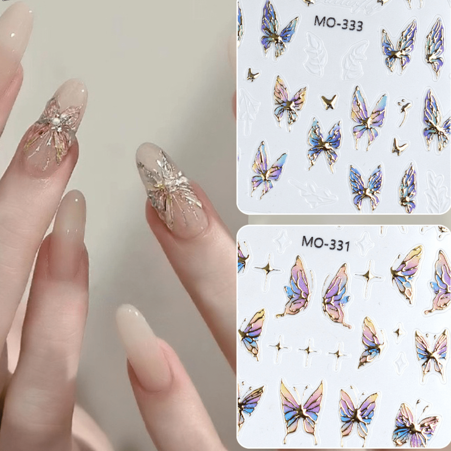 Nail Art Stickers - Beginner Friendly - Ambedo Beauty