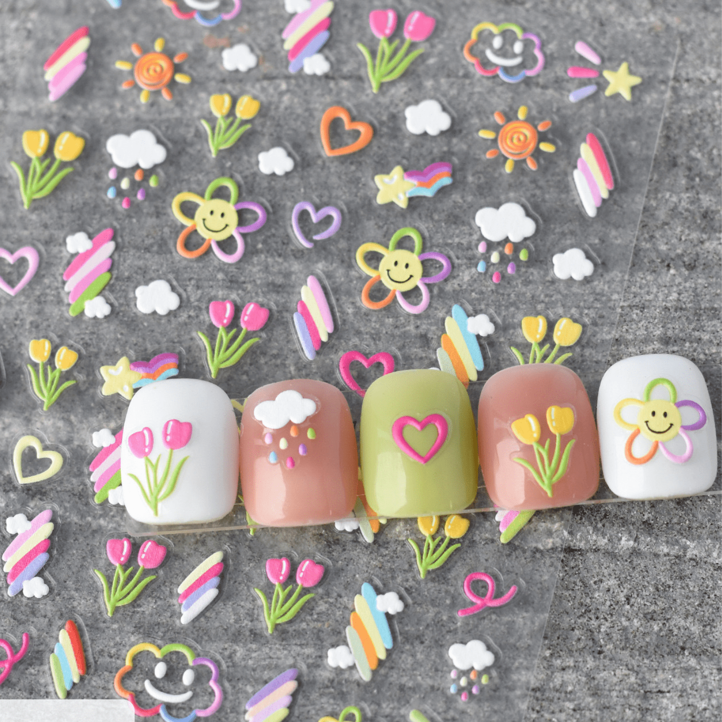 Nail Art Stickers - Beginner Friendly - Ambedo Beauty