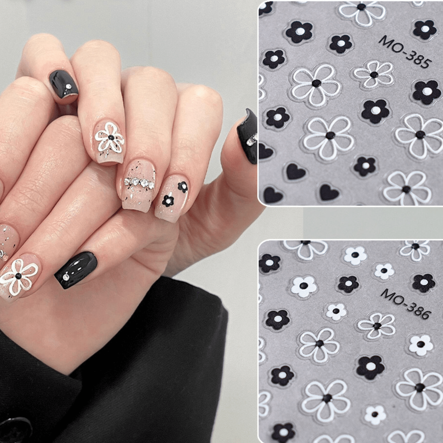 Nail Art Stickers - Beginner Friendly - Ambedo Beauty