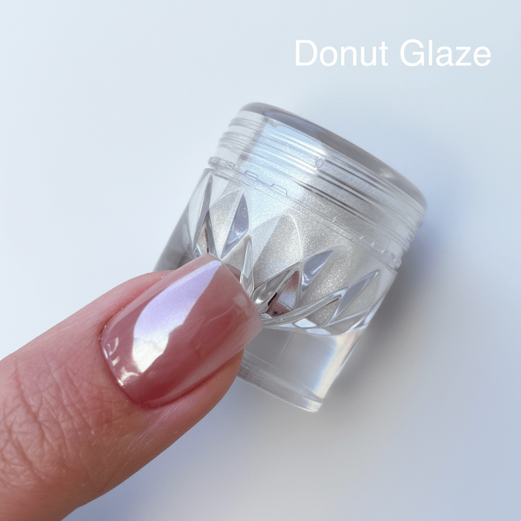 Pearlescent Glazed Chrome Nail Powder - Ambedo Beauty