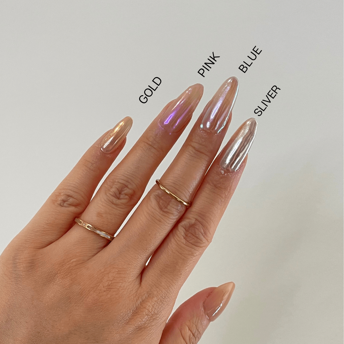 Pearlescent Glazed Chrome Nail Powder - Ambedobeauty