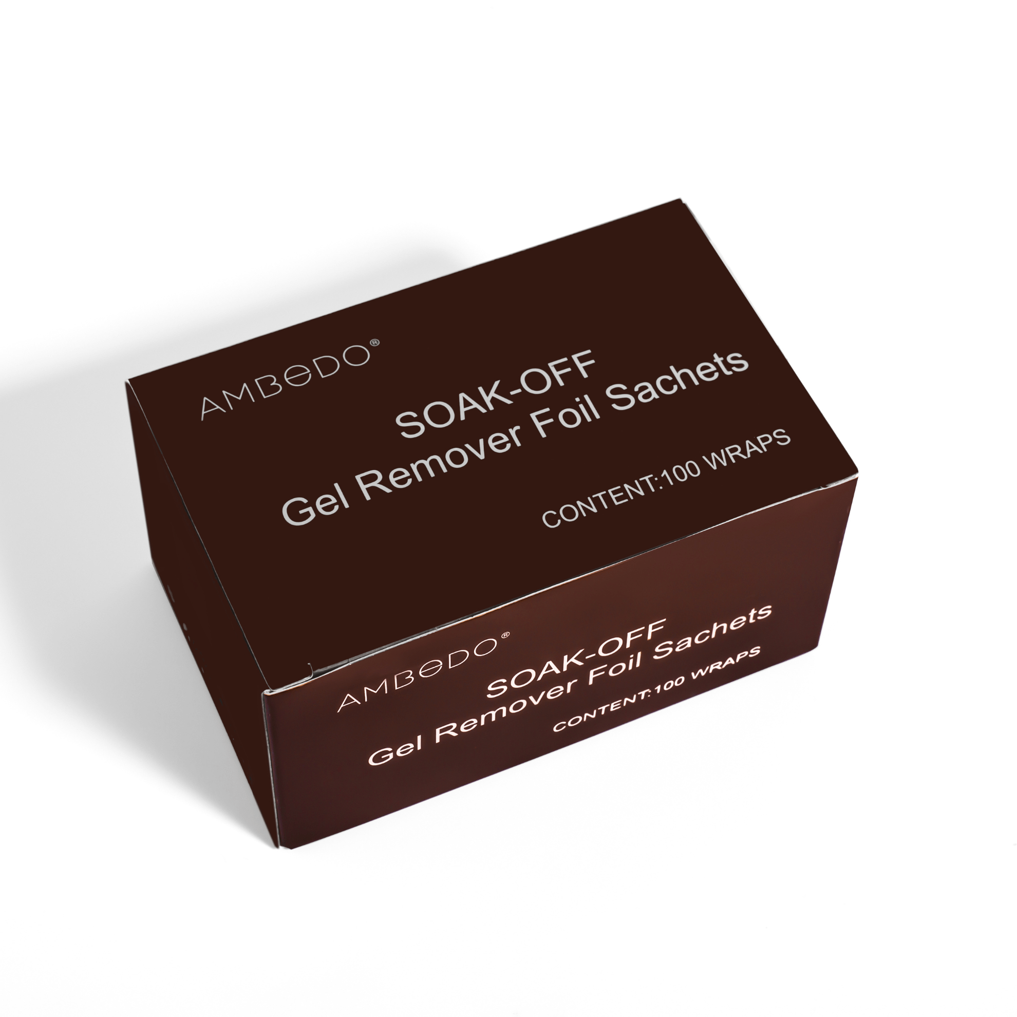 Premium Gel Nail Remover Foil Wraps | 100pcs - Ambedo Beauty