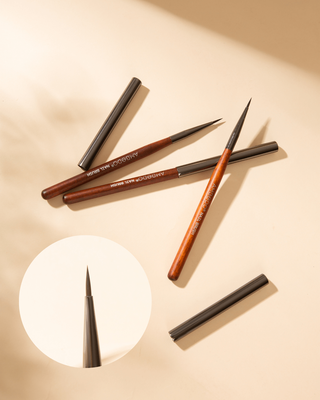 Ambedobeauty Nail Tools Art Drawing Premium Nail Art Brushes