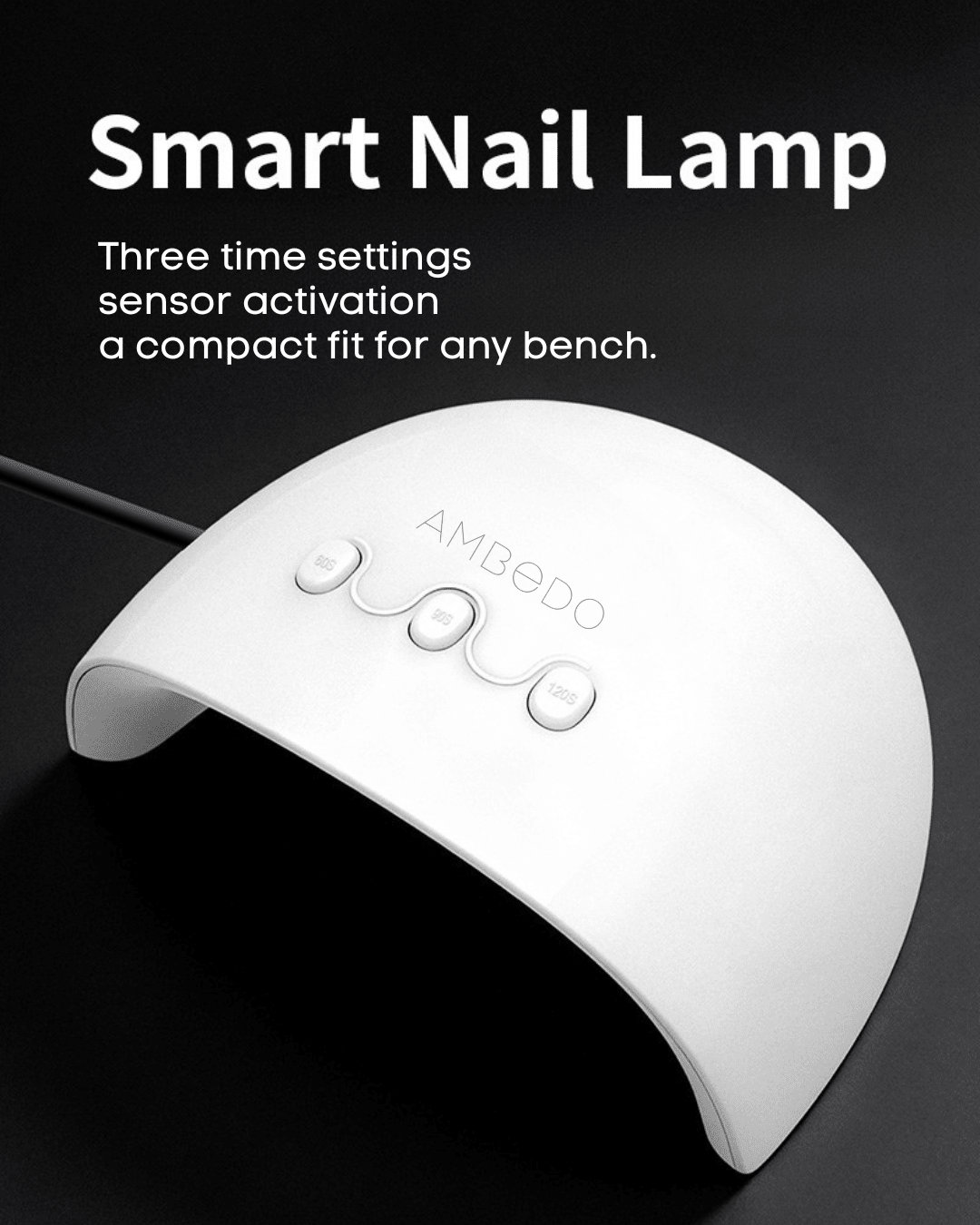 Solid Gel Nail Polish Starter Kit | DIY Palette with LED Lamp - Ambedo BeautyNail Polishes