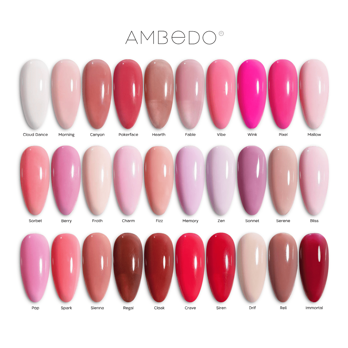 Speedi Mani Gel Colours (6ml x2) - Ambedo BeautyNail Polishes