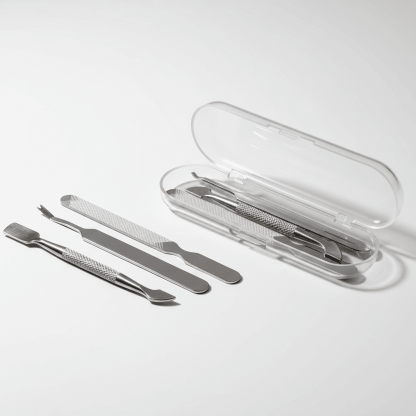 Stainless Steel Mini Nail Tool Kit - Ambedo Beauty