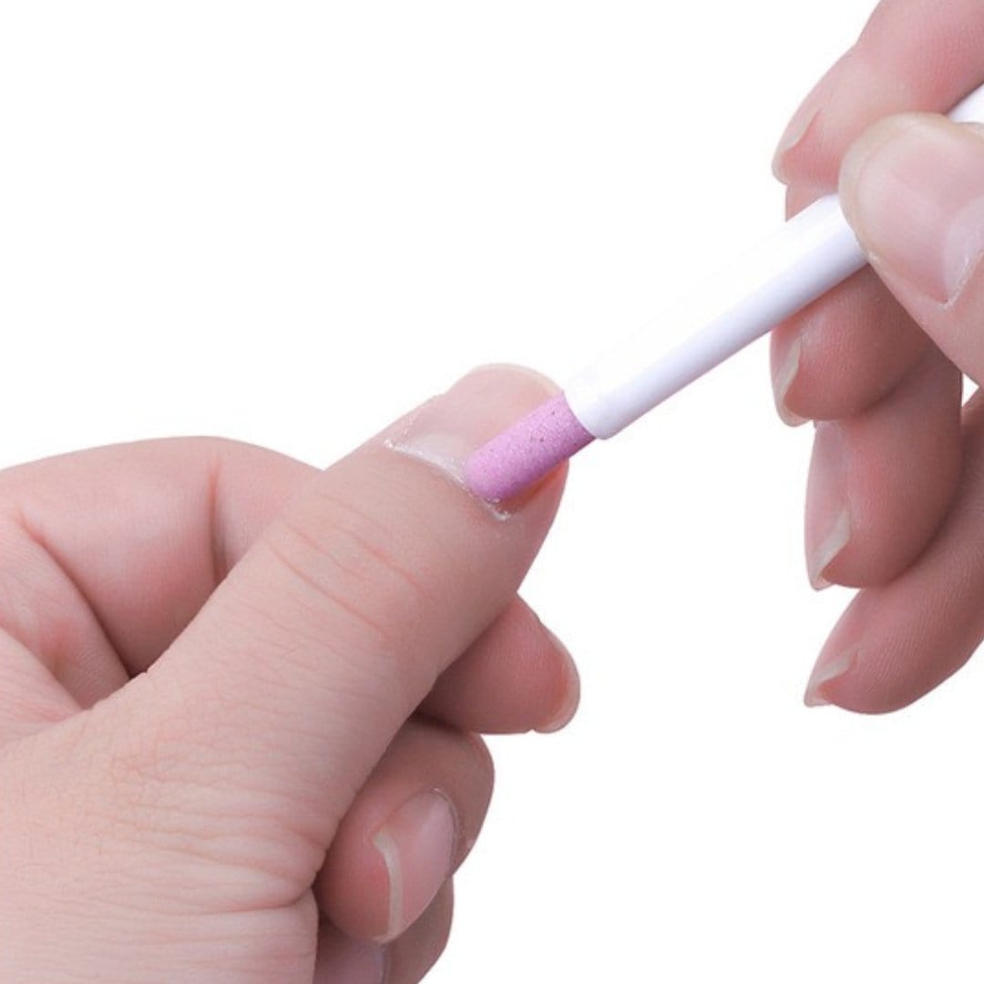 Ceramic Quartz Cuticle Pusher| Gentle On Nails - Ambedo Beauty