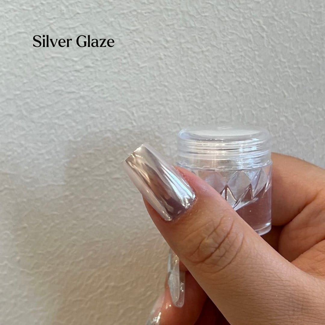 Pearlescent Glazed Chrome Nail Powder - Ambedobeauty