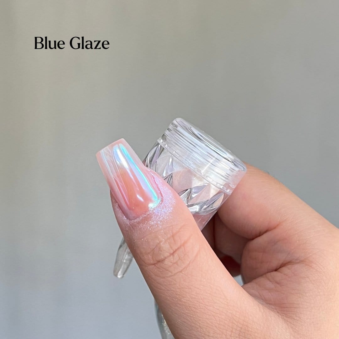 Pearlescent Glazed Chrome Nail Powder - Ambedobeauty