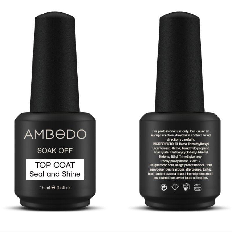 Soak Off Seal And Shine Top Coat - 15ml - Ambedo Beauty