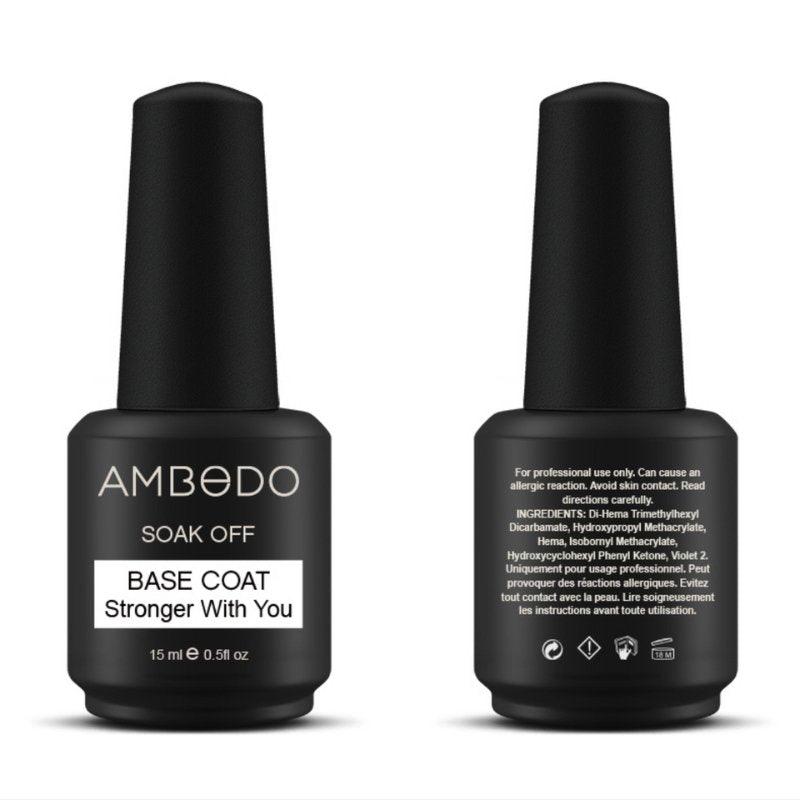Soak Off Stronger With You Base Coat - 15ml - Ambedo Beauty