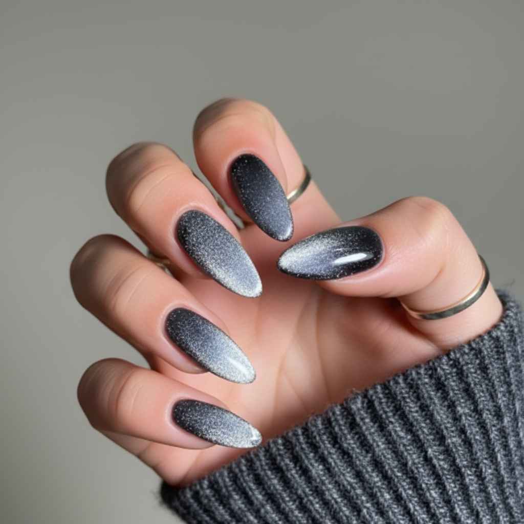The Velvet Nail Trend Of 2026 - The Magnetic Nail Art That Looks Like Velvet Magic