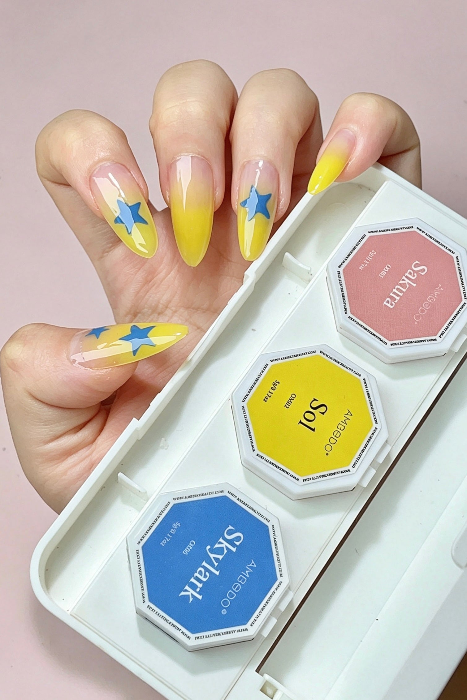 DIY Ombre Gel Polish Capsule Refills