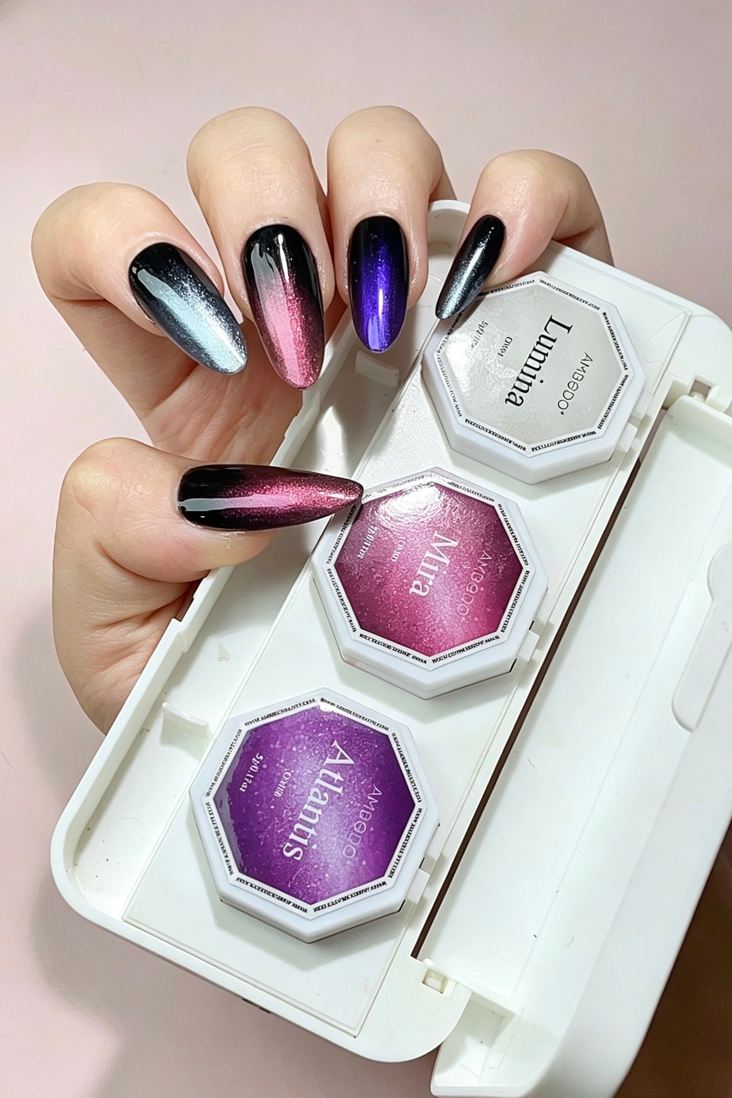 DIY Ombre Gel Polish Capsule Refills