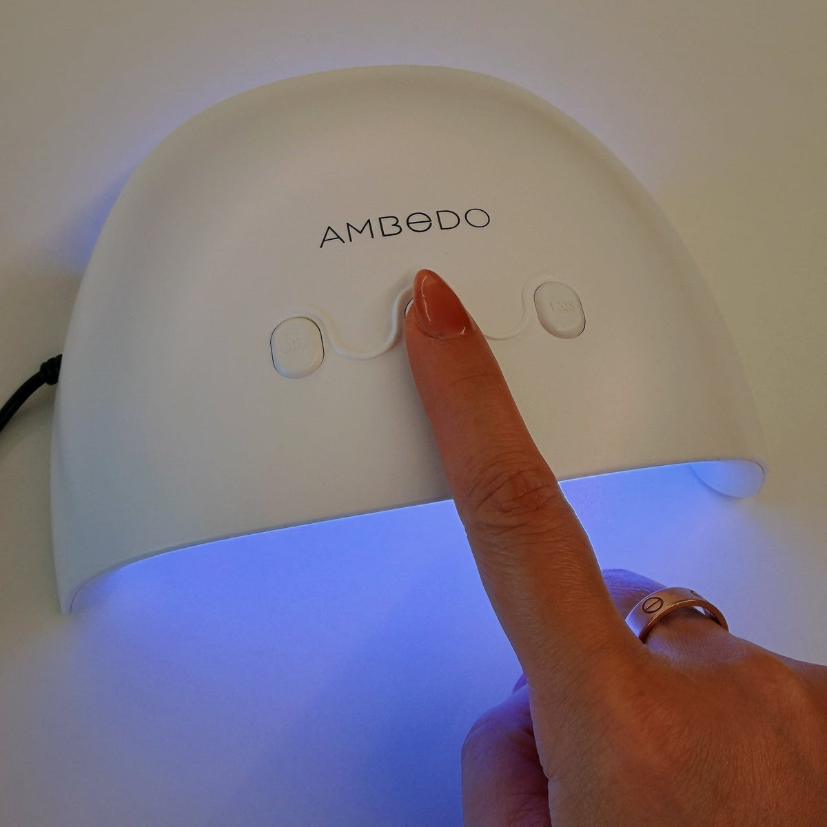 48W UV/LED Nail Lamp | Gel Curing with Smart Motion Sensor - Ambedo BeautyNail Tools
