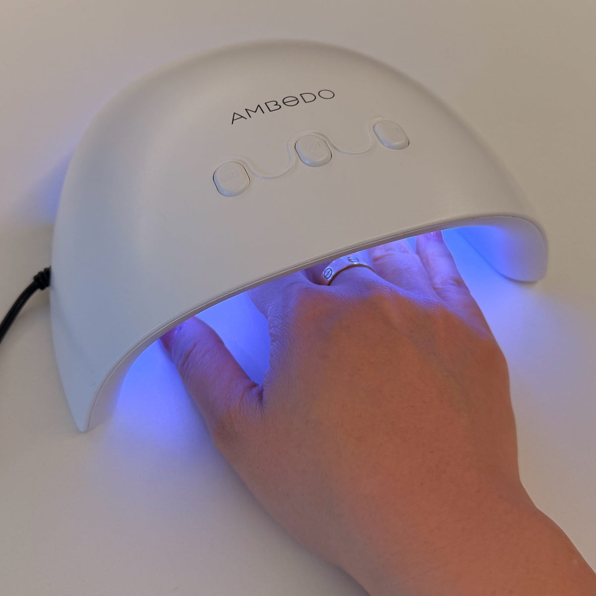 48W UV/LED Nail Lamp | Gel Curing with Smart Motion Sensor - Ambedo BeautyNail Tools