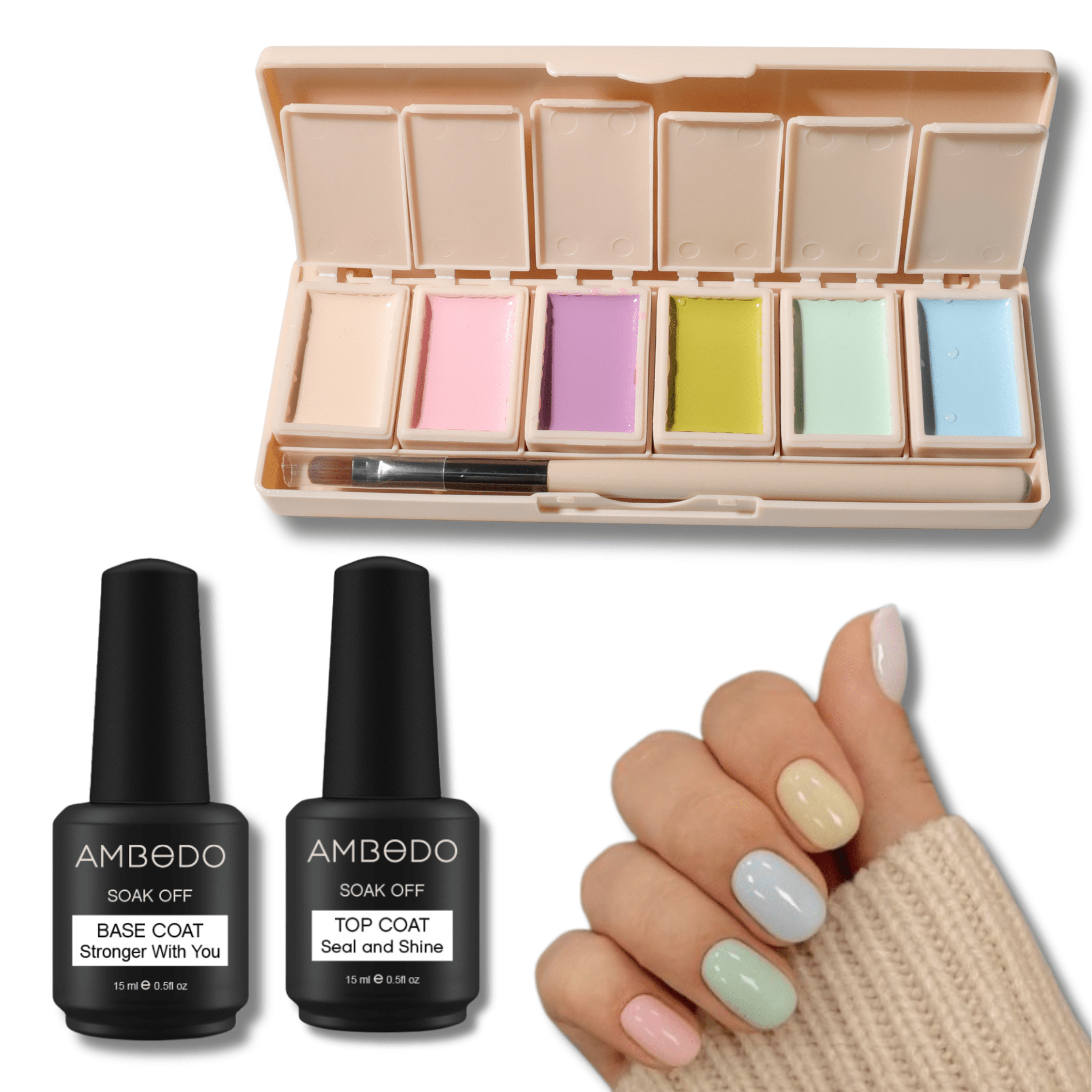 6 - Pan Nail Lover's Kit - Ambedo Beauty
