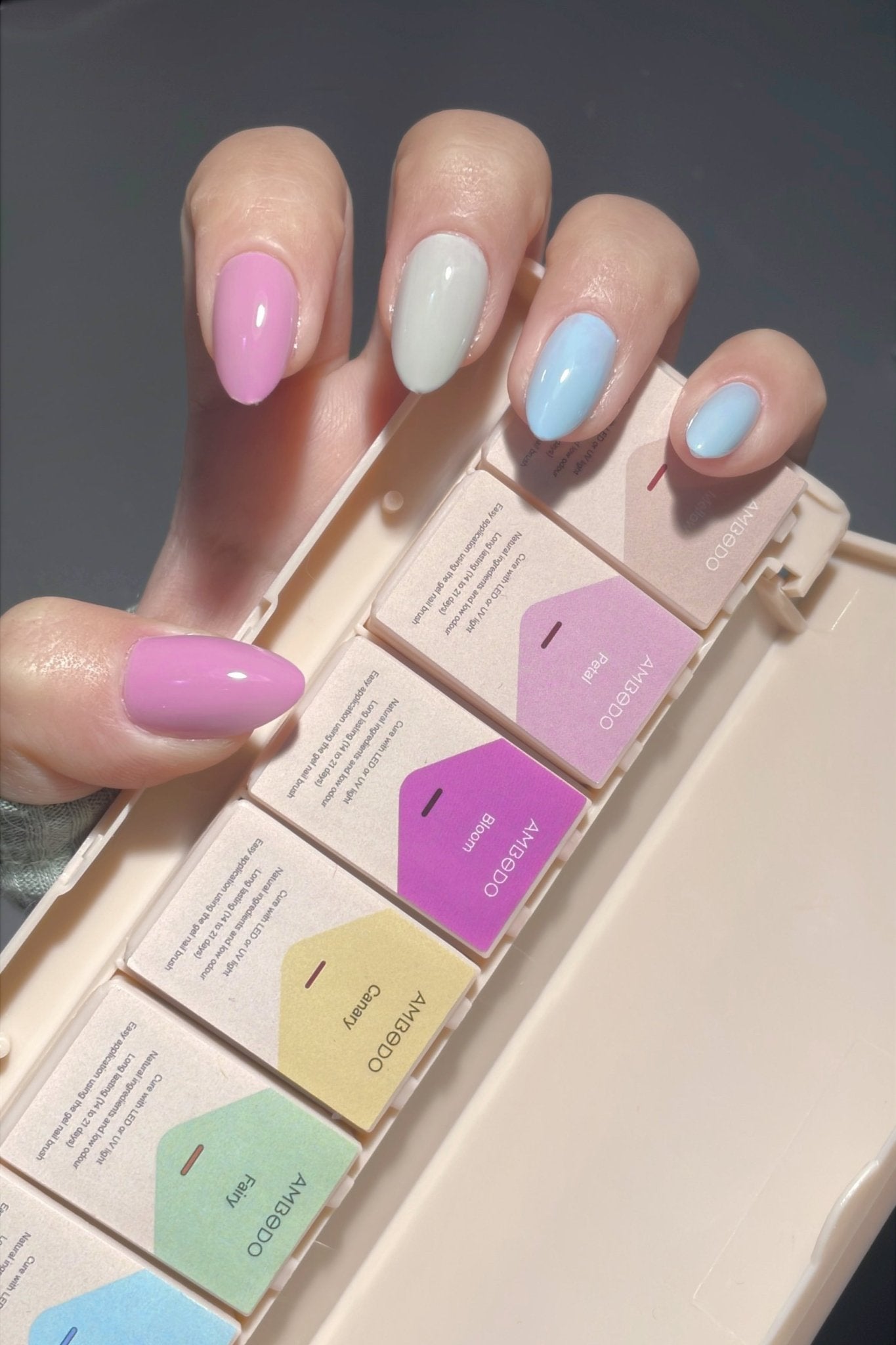 6 - Pan Solid Gel Nail Polish Palette | Day Dream - Ambedo BeautyNail Polishes