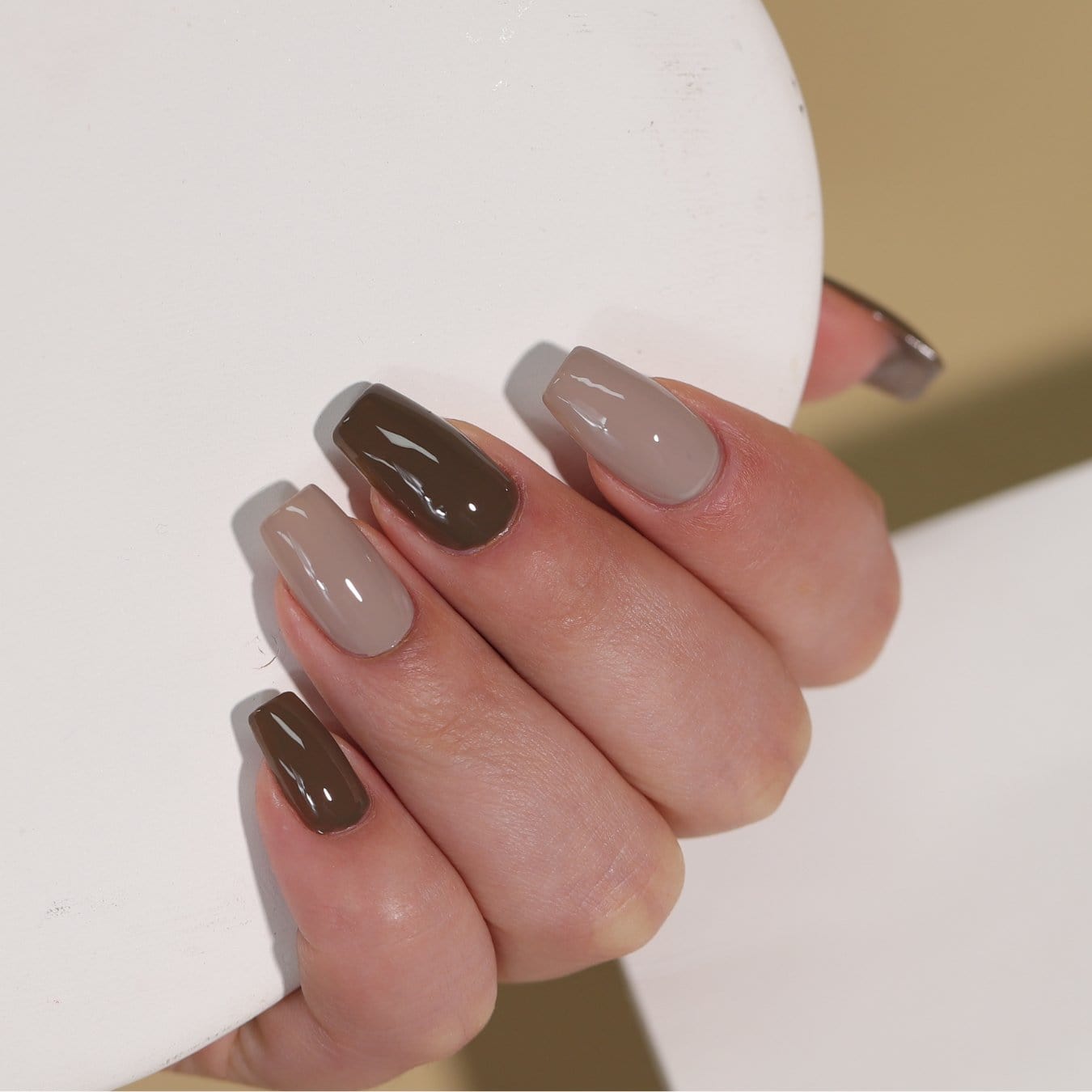 6 - Pan Solid Gel Nail Polish Palette | Earth - Ambedo Beauty