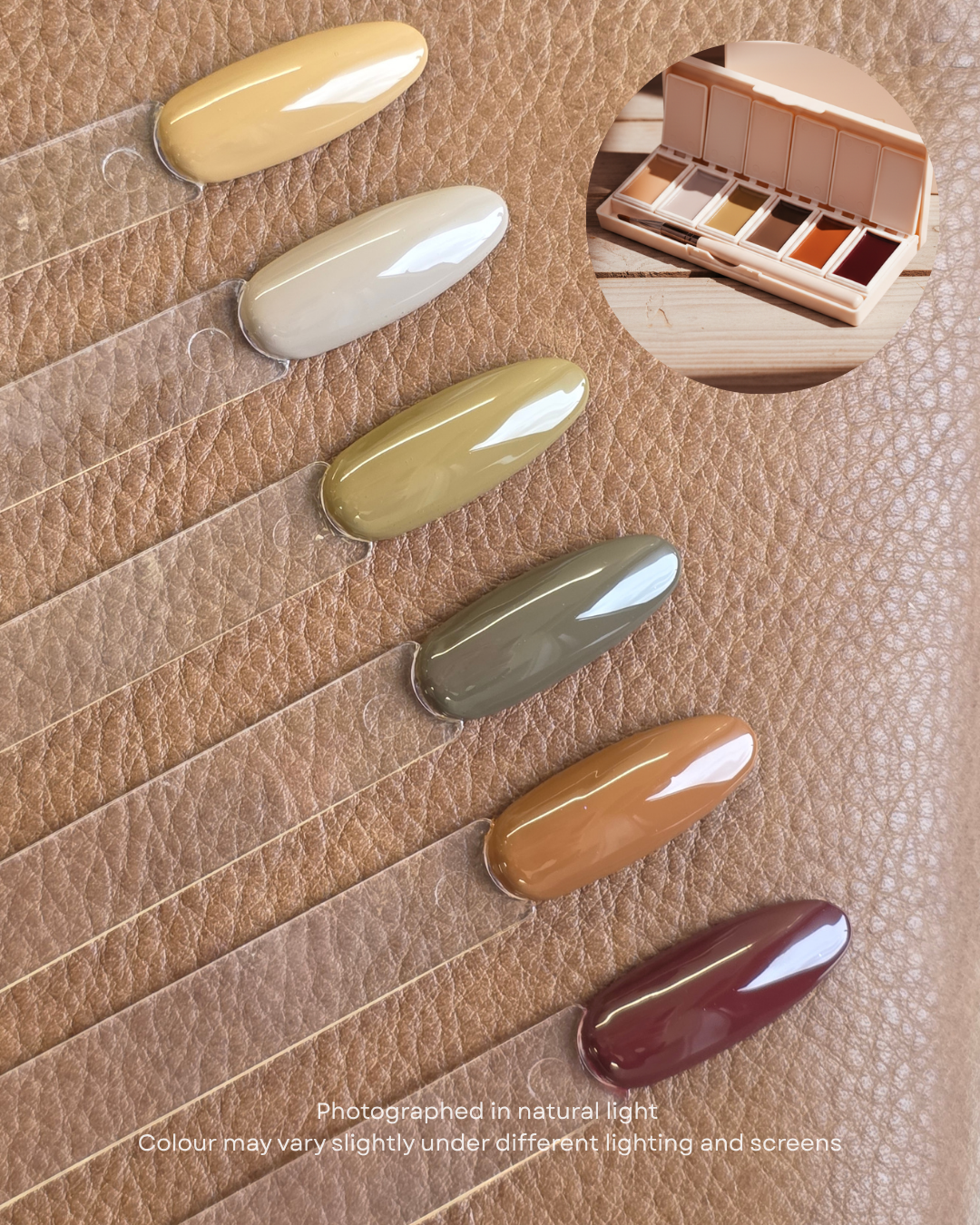 6-Pan Solid Gel Nail Polish Lovers' Kit |For Lamp Owners