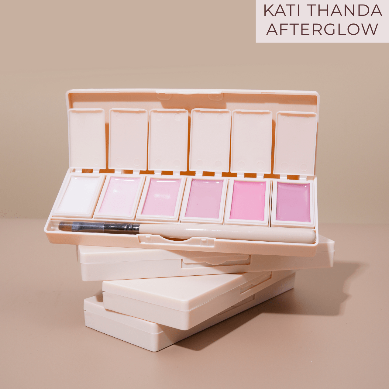 Award Winning Complete Gel Nail Starter Kit with LED Lamp | 6 - Pan Palette - Ambedo BeautyNail Polishes