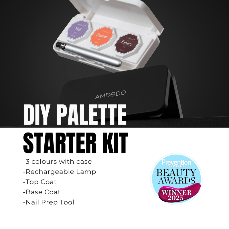 Award Winning DIY Palette Starter Kit | Home Use - Ambedo BeautyNail Polishes