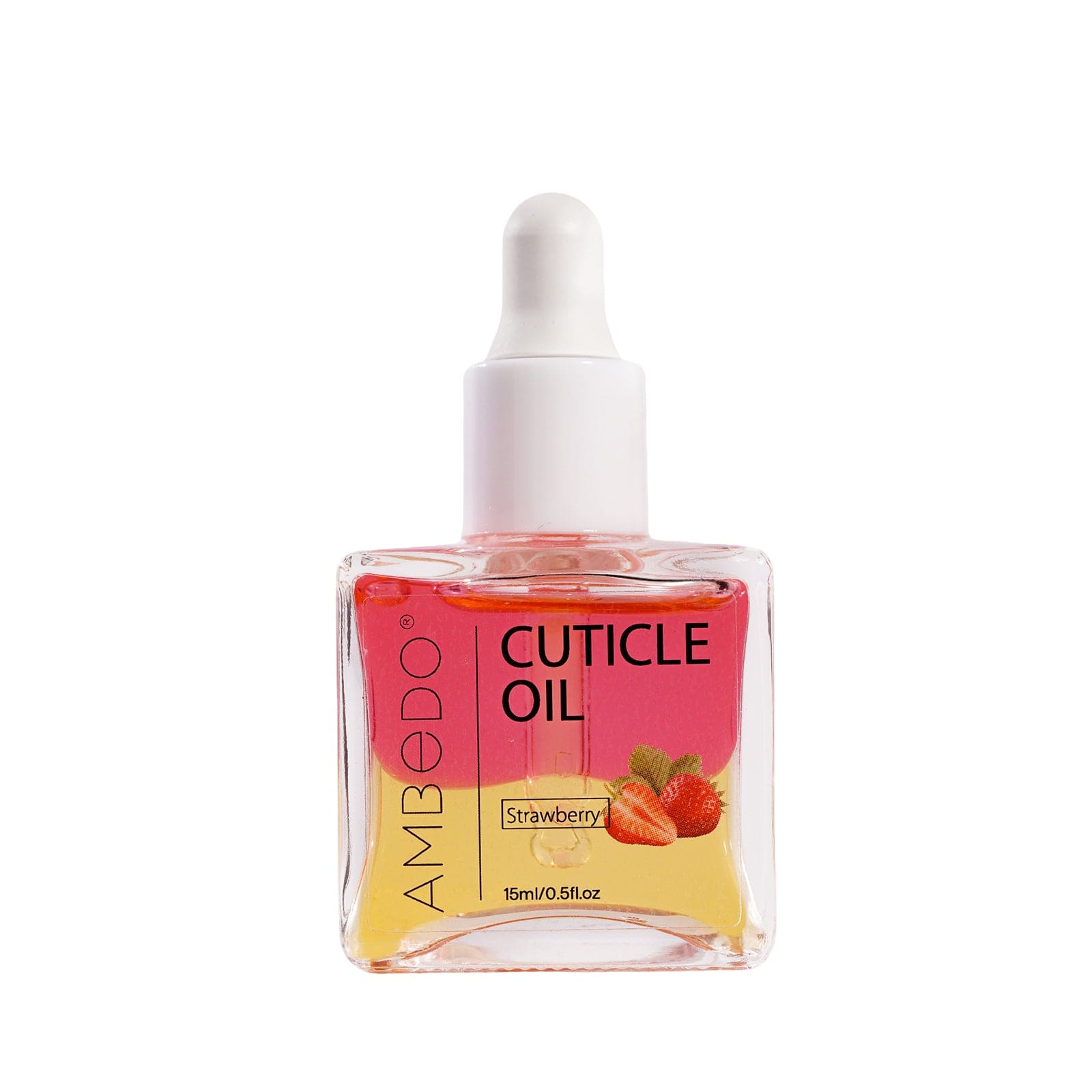 Ambedobeauty Nail Care Strawberry Biphase Nail Elixir Cuticle Oil
