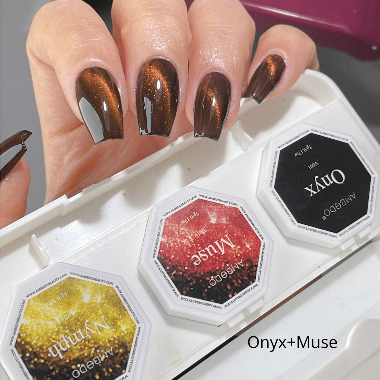 DIY Gel Capsule Refills| Cat - eye - Ambedo BeautyNail Polishes