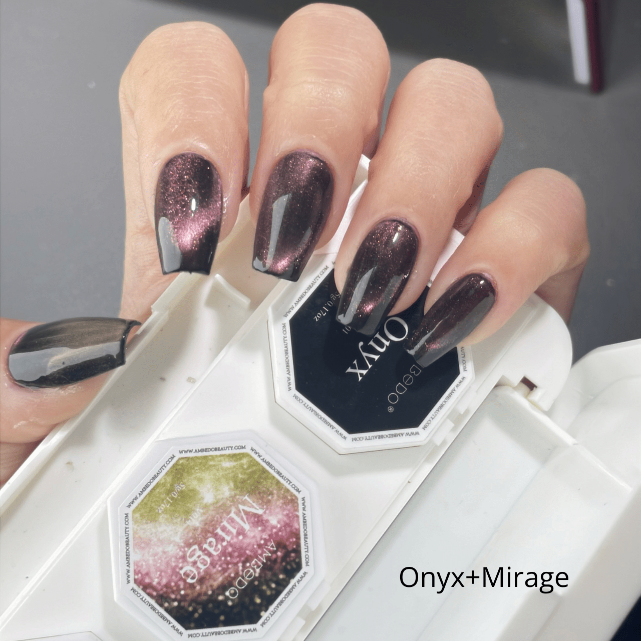 DIY Gel Capsule Refills| Cat - eye - Ambedo BeautyNail Polishes