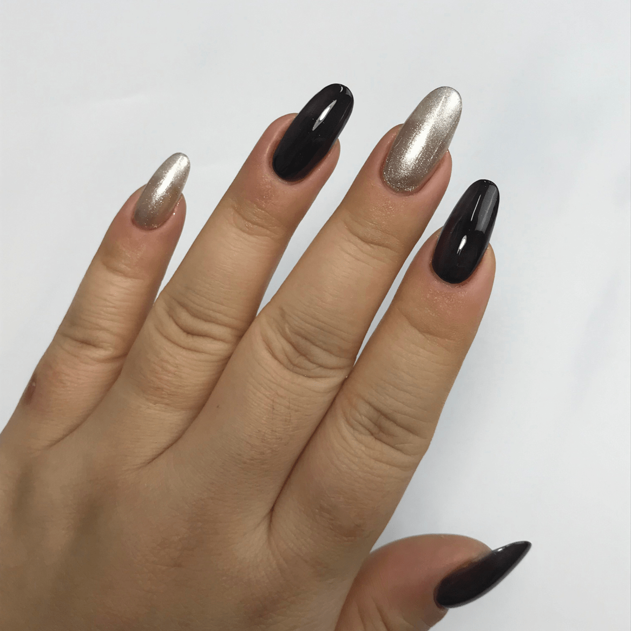 Ambedobeauty Nail Polishes DIY Gel Capsule Refills| Mystic Shimmer-Sparkle/Noir/Cat-Eye