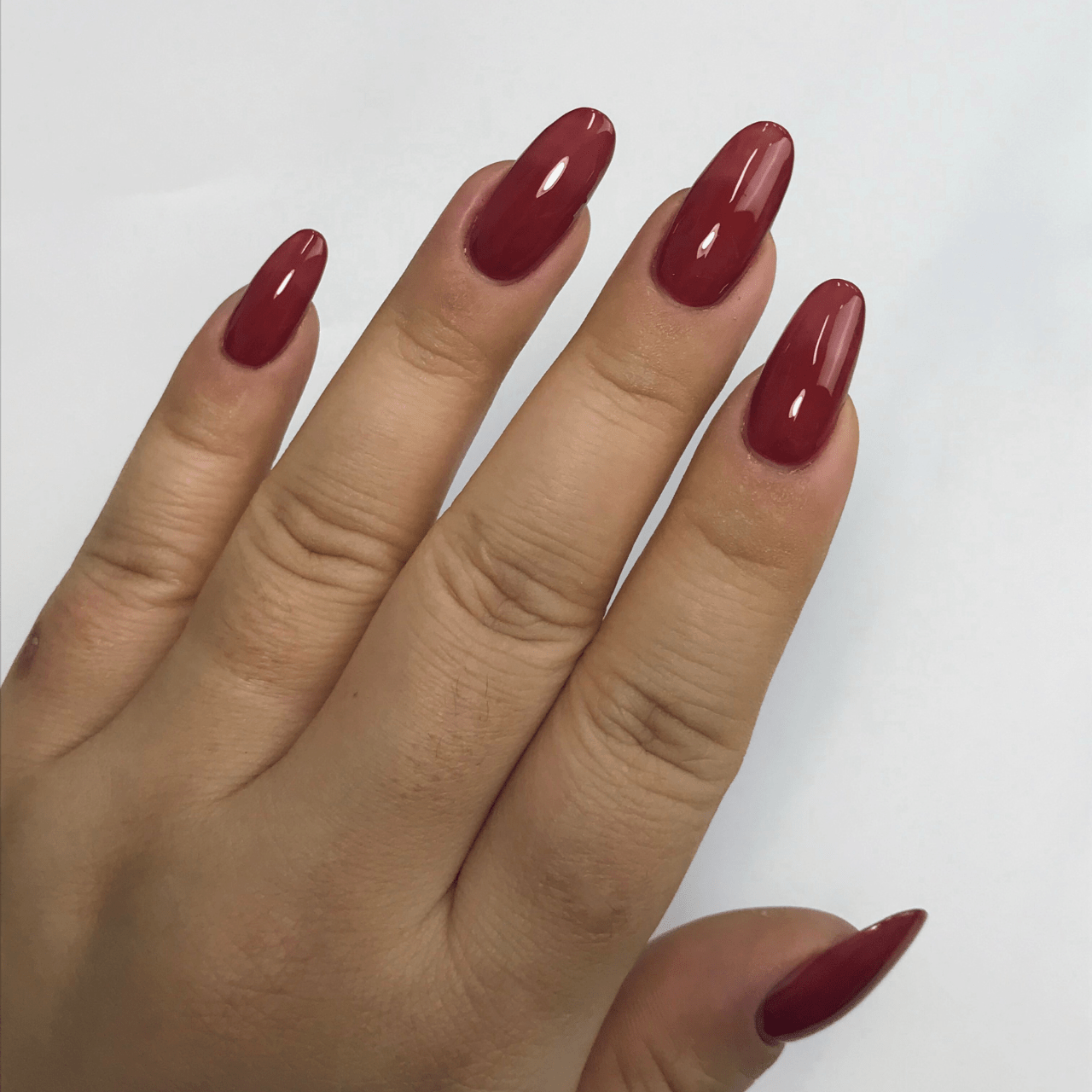 Ambedobeauty Nail Polishes DIY Gel Capsule Refills| Red Reign-Red/Orange